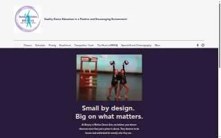 Beauty in Motion Dance Arts of Machesney Park website
