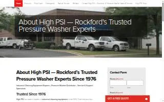 High PSI, Ltd. website
