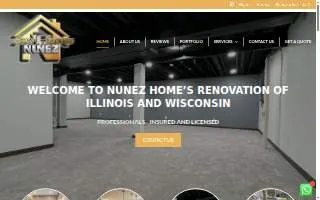 Nunez Home’s Renovation of Loves Park website
