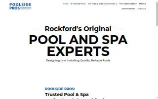 Poolside Pros of Machesney Park website