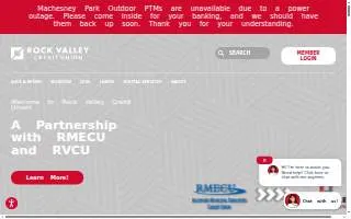 Rock Valley Credit Union of Machesney Park website