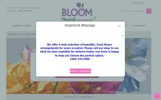 BLOOM Macomb website