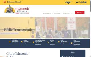 City of Macomb Public Transportation