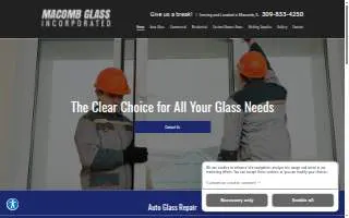 Macomb Glass Inc website