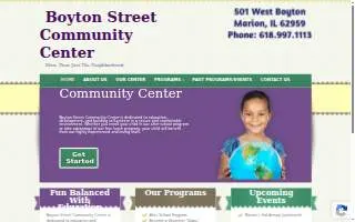Boyton Street Community Center website