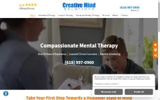 Creative Mind Solutions website