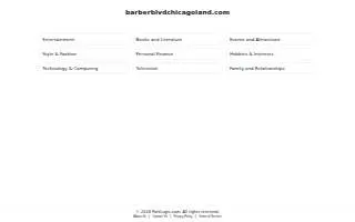 Barber Blvd website
