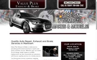 Value Plus Exhaust & Brake