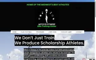Mitch's Fitness website