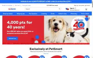 PetSmart Grooming of Matteson website