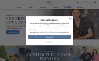 VAC All Pro Services website