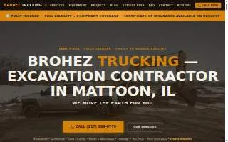 Brohez Trucking LLC website
