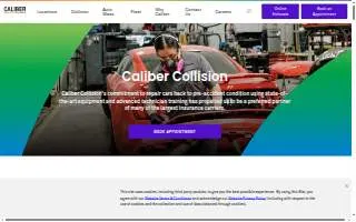 Caliber Collision of Mattoon website