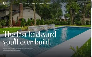 Custom Pools Mahomet website