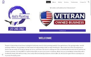 Hall's Painting website