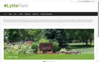 Lytle Pool website