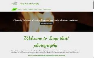 Snap that photography website