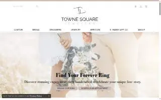 Towne Square Jewelers of Mattoon website