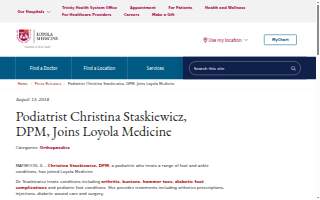 Christina Staskiewicz, DPM