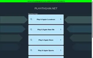 Play It Again Sports Forest Park of Maywood website