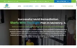Healthy Home Mold Services Inc. website