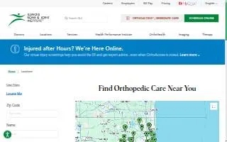 IBJI Physical & Occupational Therapy - McHenry website