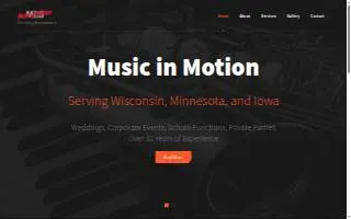 Music in Motion of McHenry website