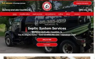 Pitel Septic, Inc. website