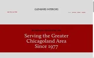 Glenbard Interiors website