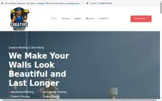 Creative Painting & Decorating Co. of Midlothian website