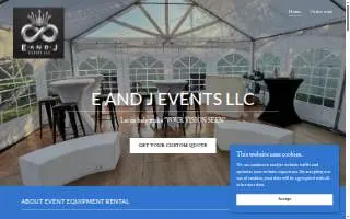 E and J Events LLC of Midlothian website