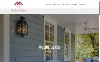 Moline Glass website
