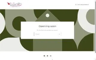 Bella Fleur Sweets and Gifts website