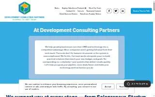 Development Consulting Partners - Salesforce Configuration, Development, and Support website