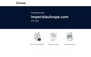 Imperial Auto Spa LLC website