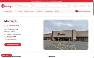 Runnings website