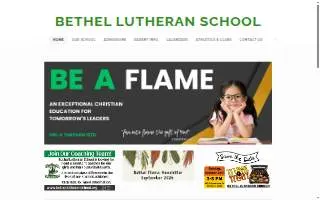 Bethel Lutheran School website