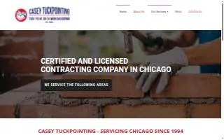 Casey Tuckpointing website