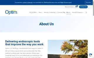 Optim Design LLC website