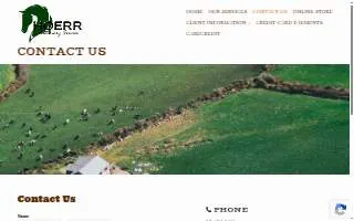 Hoerr Veterinary Service website