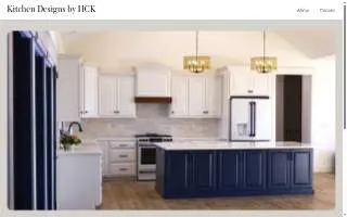 Kitchen Designs by HCK website