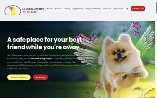 Lil Doggy Daycare of Morton website