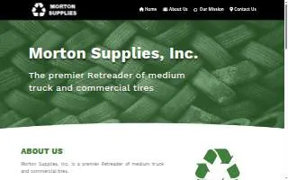 Morton Supplies website