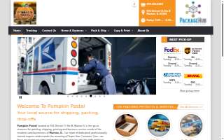 Pumpkin Postal Packaging