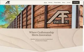 Advanced Fence & Gate of Des Plaines website