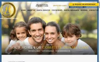 Angel Smile Dental Care website