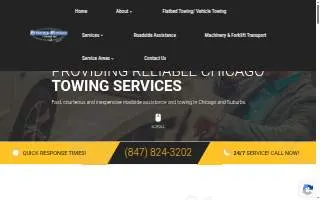 Belmont-Kolmar Towing of Prospect Heights website