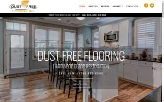 Dust Free Flooring Inc website
