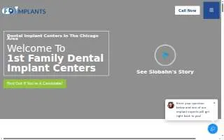 Prospect Dental and Implant Center website