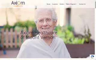 Axiom Healthcare of Mount Vernon website